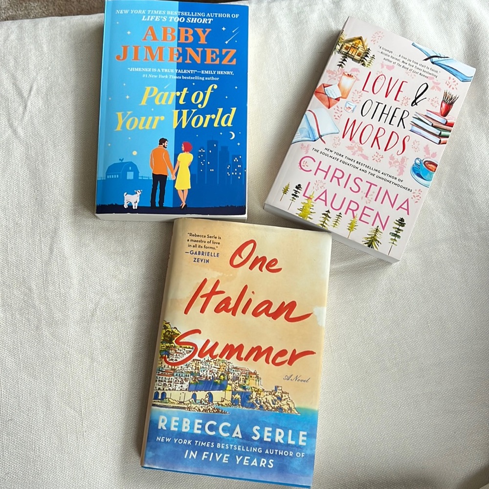 Romance Books - Set of 3